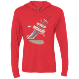 Continue Triblend Long Sleeve Hoodie Tee