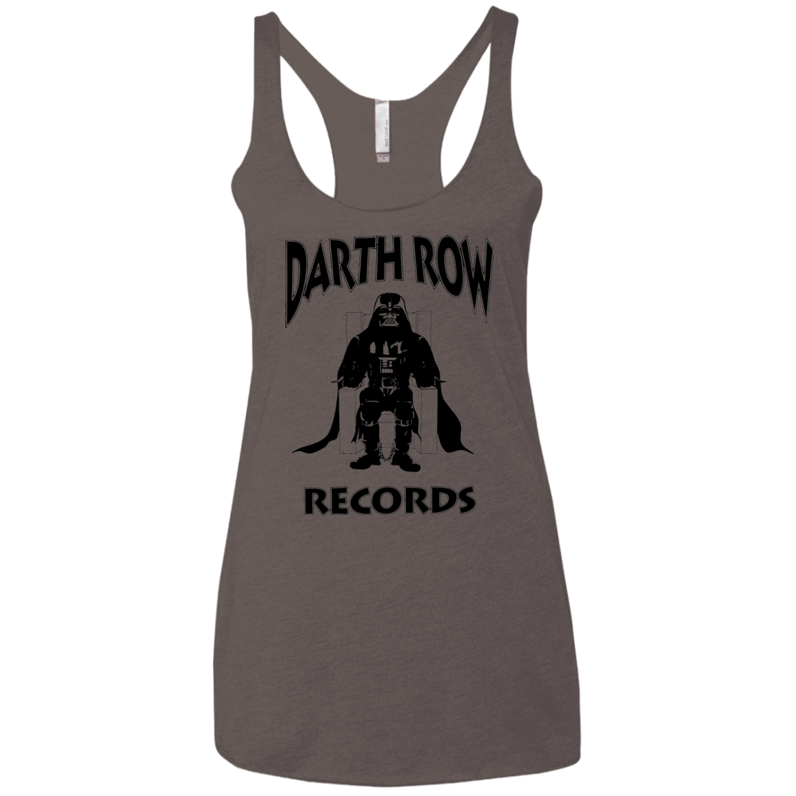 Darth Row Records Women's Triblend Racerback Tank