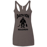 Darth Row Records Women's Triblend Racerback Tank