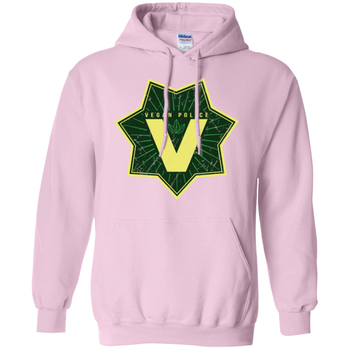 Vegan Police Pullover Hoodie