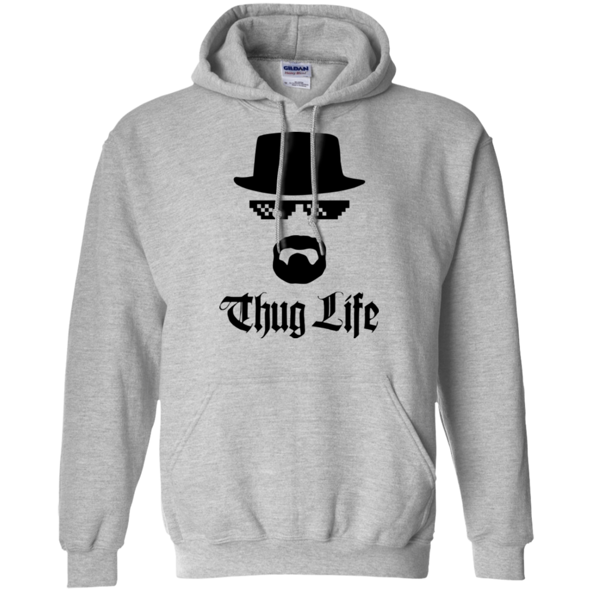 Thug Life Pullover Hoodie