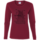 Dalek Plan Women's Long Sleeve T-Shirt