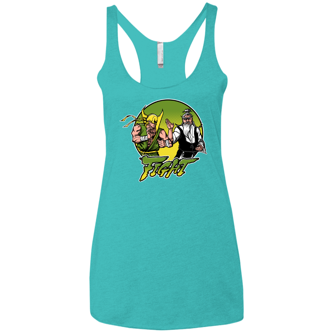 Fight Women's Triblend Racerback Tank