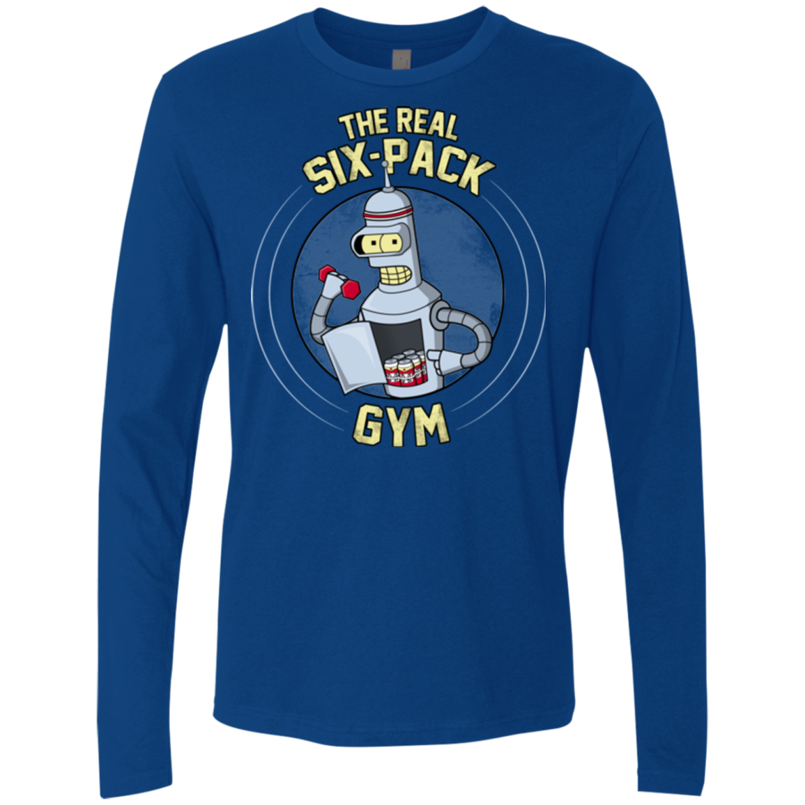 The Real Six Pack Men's Premium Long Sleeve
