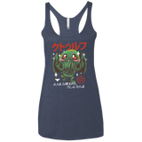 The Great Old Kawaii Women's Triblend Racerback Tank