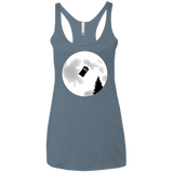 Dr Phone Home Women's Triblend Racerback Tank