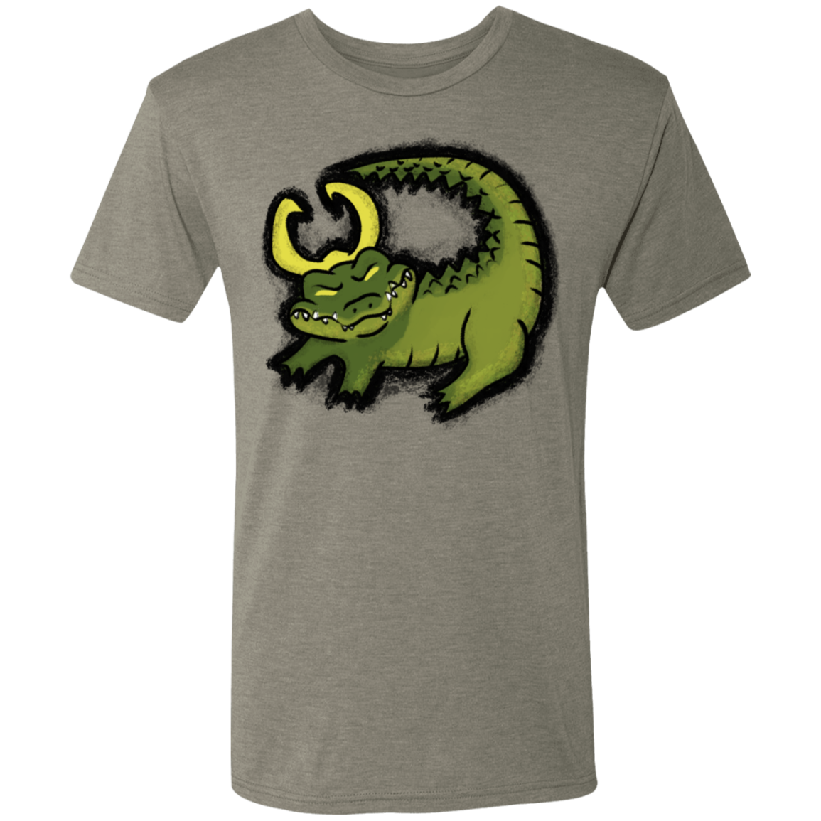 The King Alligator Men's Triblend T-Shirt