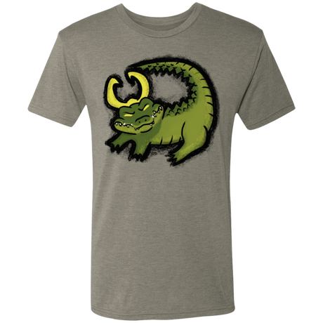 The King Alligator Men's Triblend T-Shirt