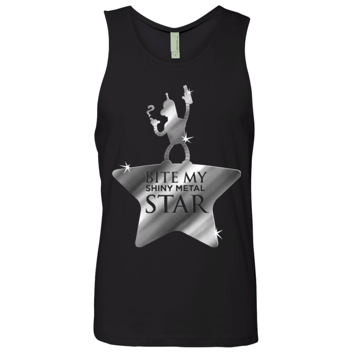 Bite my Shiny Metal Star Men's Premium Tank Top