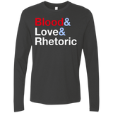Blood Love Rhetoric Men's Premium Long Sleeve