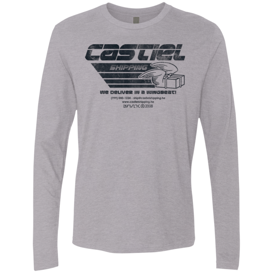 Castiel Shipping Men's Premium Long Sleeve