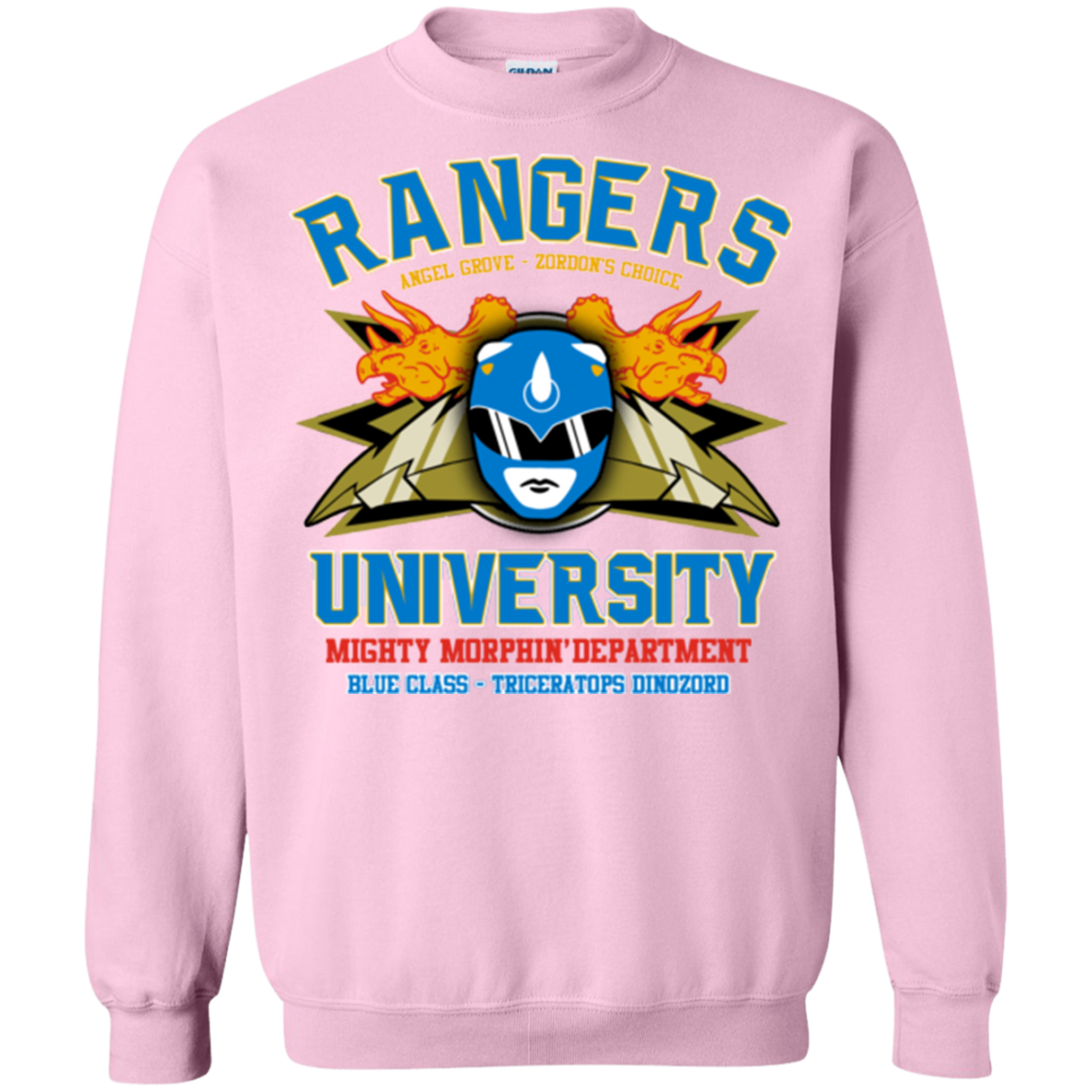 Rangers U Blue Ranger Crewneck Sweatshirt