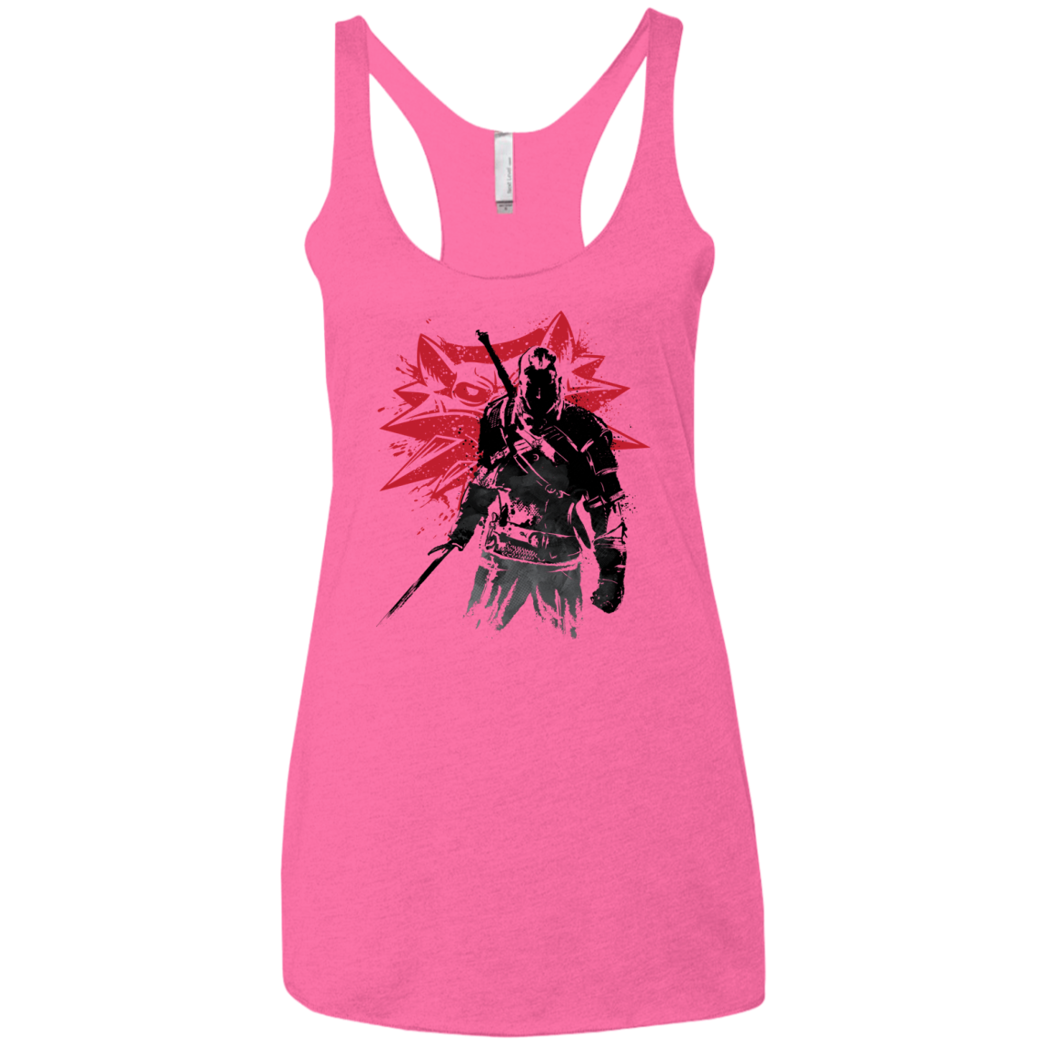 The Witcher Sumie Women's Triblend Racerback Tank