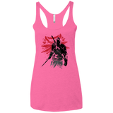 The Witcher Sumie Women's Triblend Racerback Tank