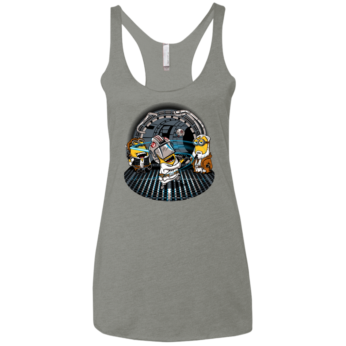 Despicable Training Women's Triblend Racerback Tank