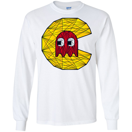 Poly Pac Man Men's Long Sleeve T-Shirt