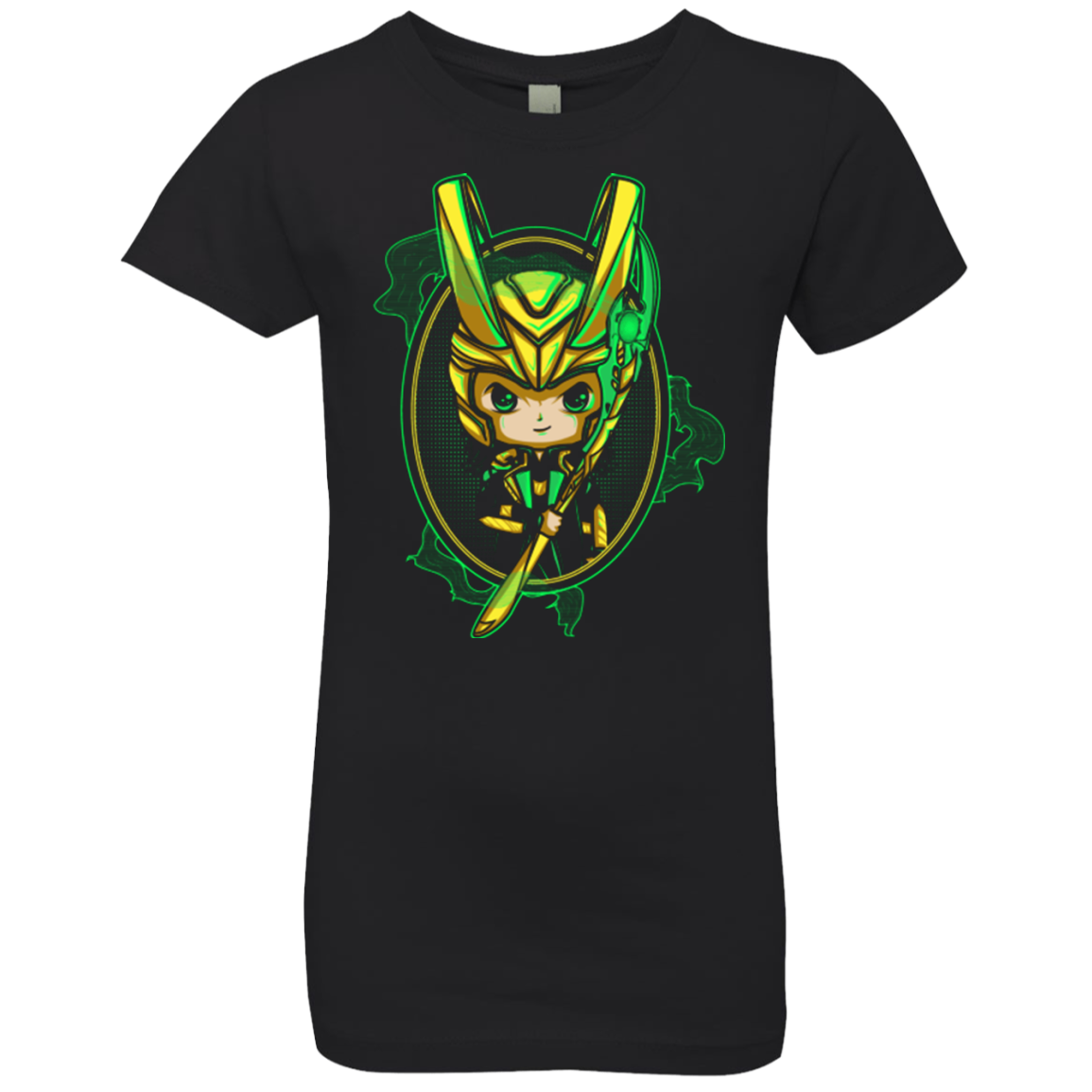 Loki Portrait Girls Premium T-Shirt