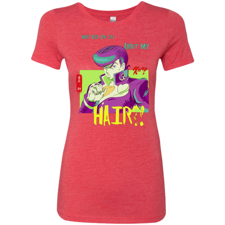 Jojo Josuke Bizarre Adventure Women's Triblend T-Shirt