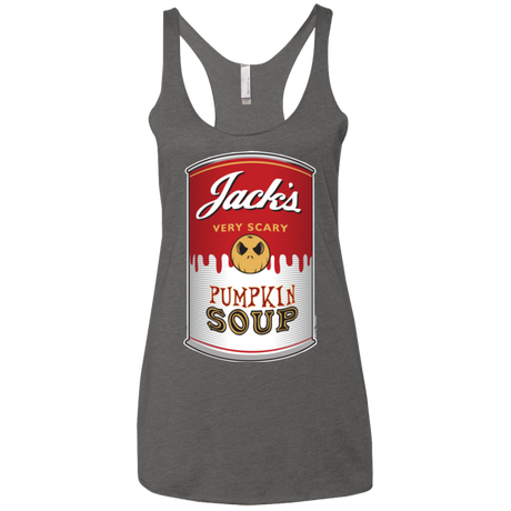 PUMPKIN SOUP Women's Triblend Racerback Tank