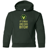 Milk and Eggs Youth Hoodie