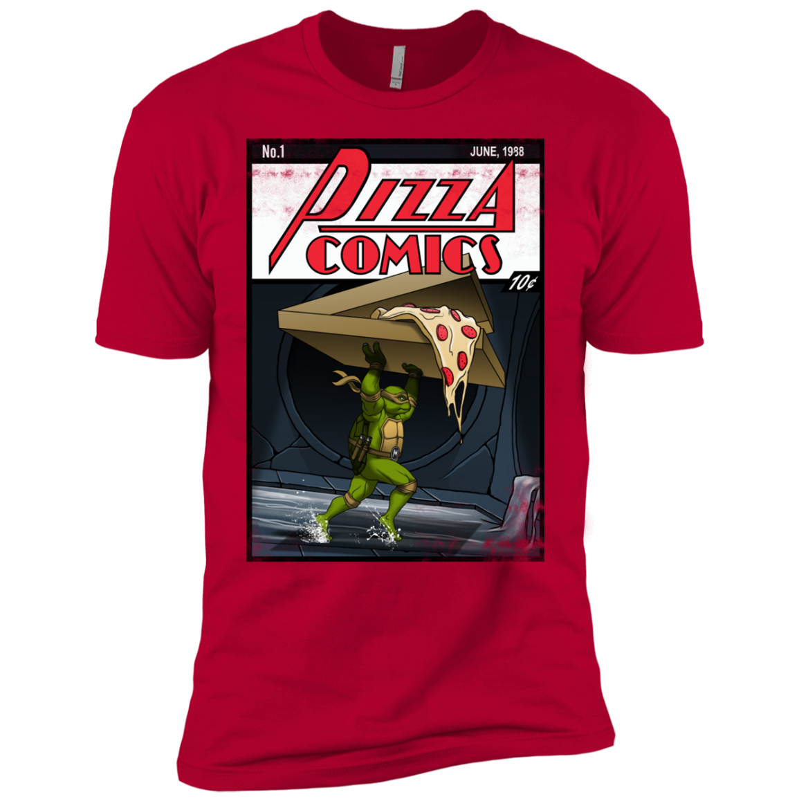 Pizza Comics Boys Premium T-Shirt