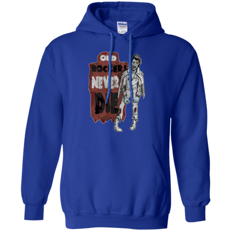 Old Rockers Never Die Pullover Hoodie