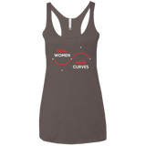 Real Women Women's Triblend Racerback Tank