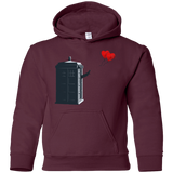 Dr Banksy Heart Balloon Youth Hoodie