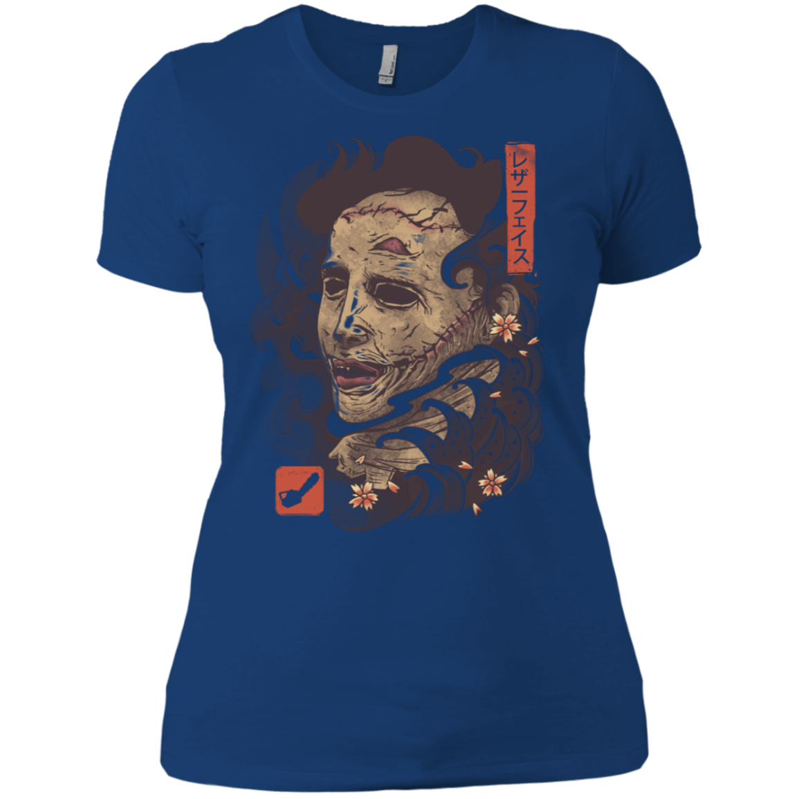 Oni Leather Mask Women's Premium T-Shirt