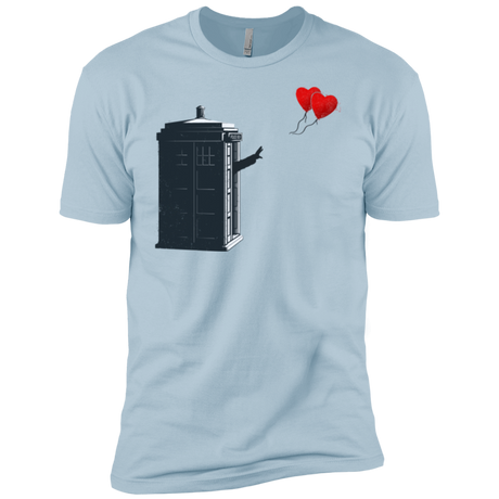 Dr Banksy Heart Balloon Men's Premium T-Shirt