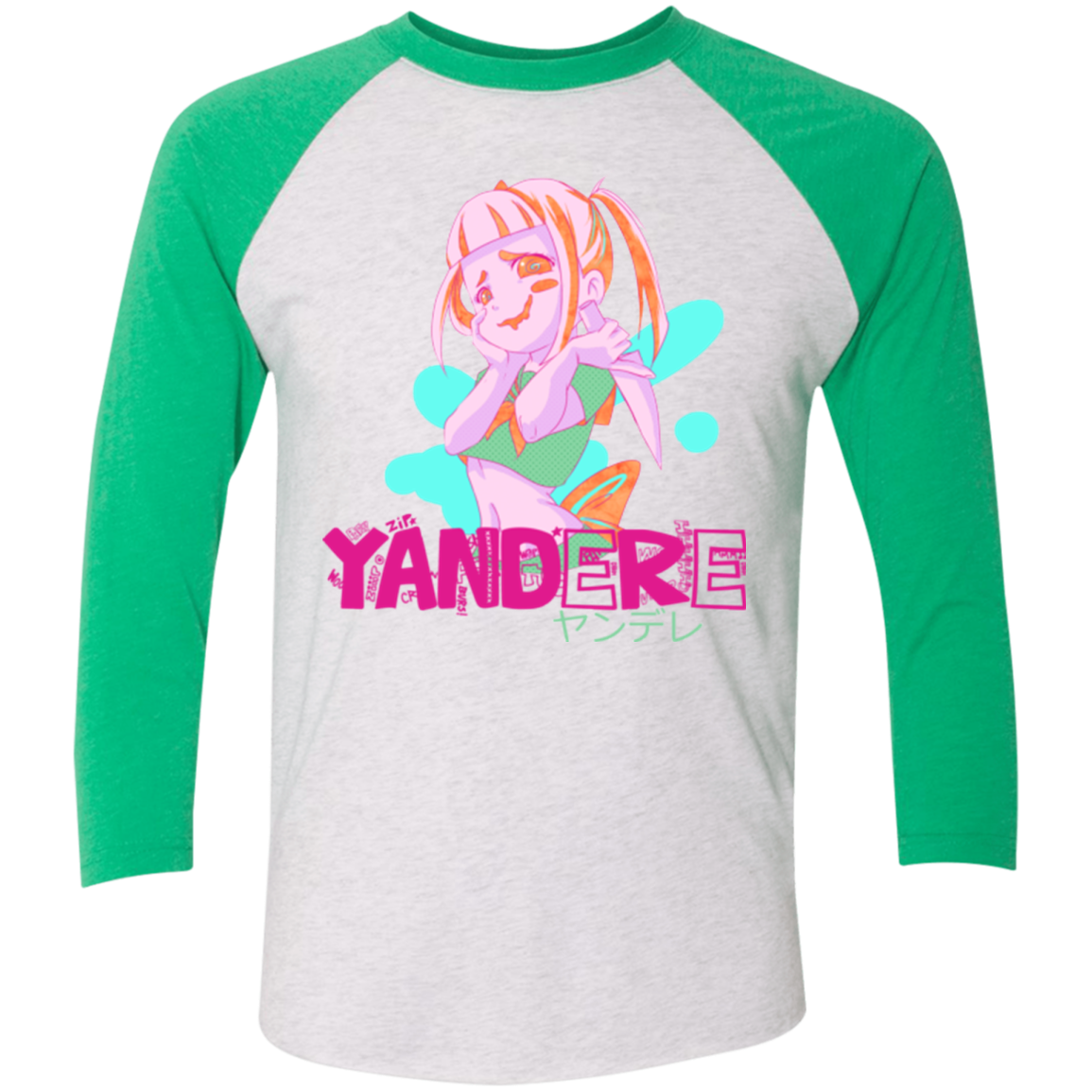 Yandere Triblend 3/4 Sleeve