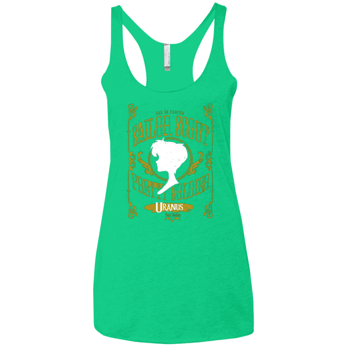 Uranus Women's Triblend Racerback Tank