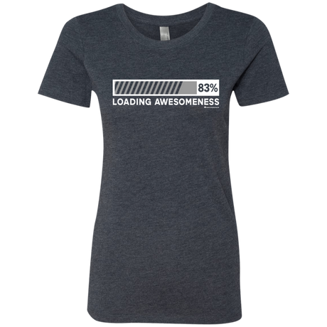 Loading Awesomeness Women's Triblend T-Shirt