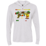 Springfield Fighter Triblend Long Sleeve Hoodie Tee