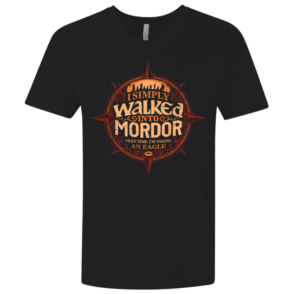 Walked Mordor Men's Premium V-Neck