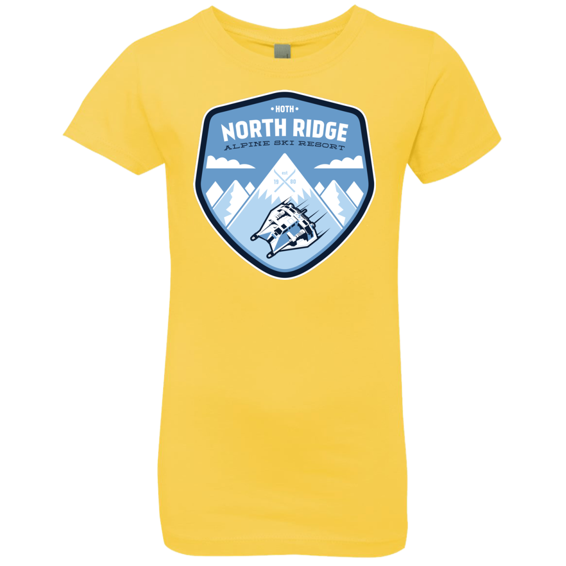 North Ridge Ski Resort Girls Premium T-Shirt