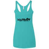 War Boy Women's Triblend Racerback Tank