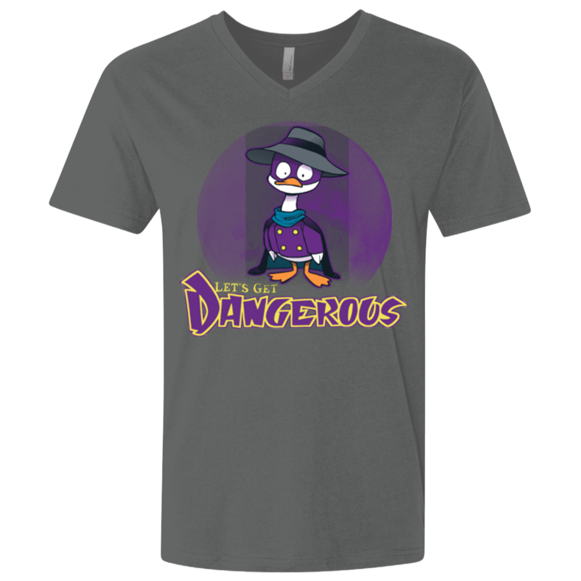 DW Duck Men's Premium V-Neck