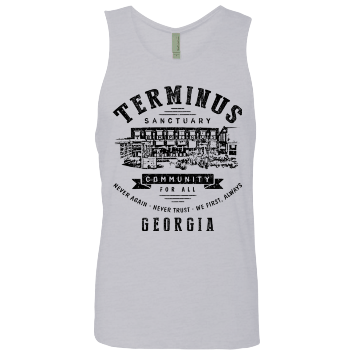 Terminus Sanctuary Community Men's Premium Tank Top