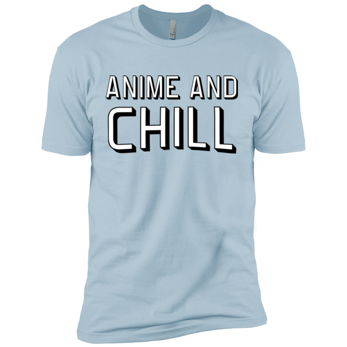 Anime and chill Men's Premium T-Shirt