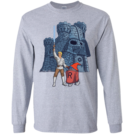 Darthskull Castle Youth Long Sleeve T-Shirt