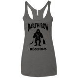 Darth Row Records Women's Triblend Racerback Tank