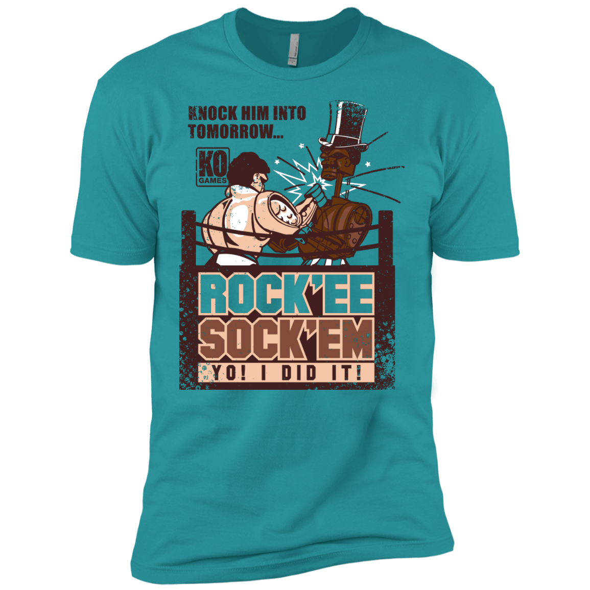 Rockee Sockem Men's Premium T-Shirt