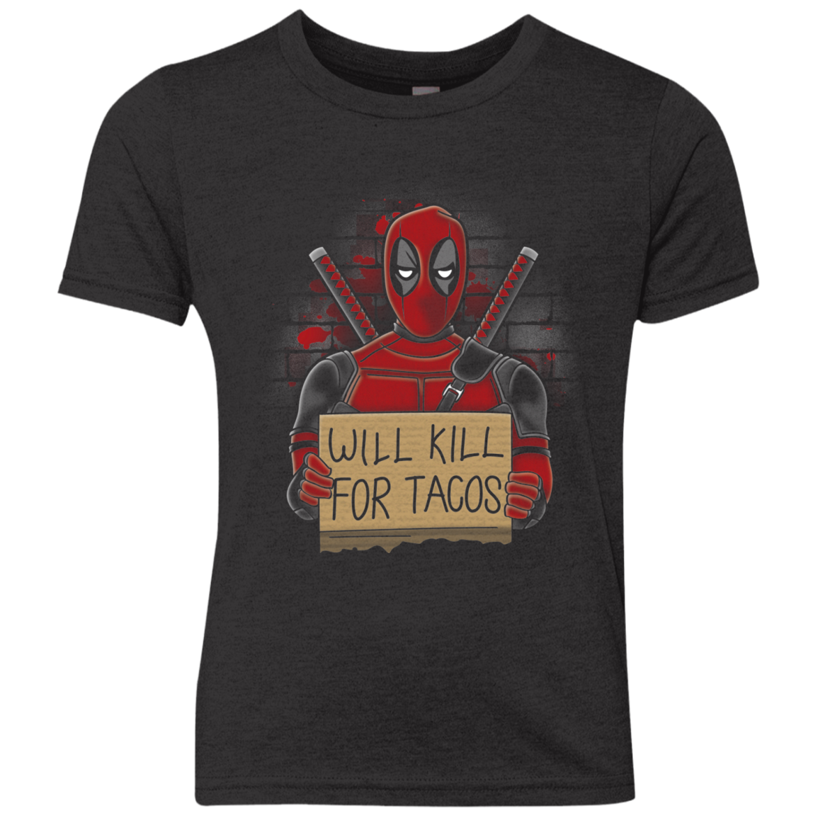 Will Kill for Tacos Youth Triblend T-Shirt