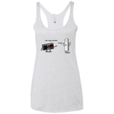 I am your father NES Women's Triblend Racerback Tank