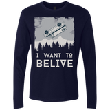I Want to Believe Men's Premium Long Sleeve