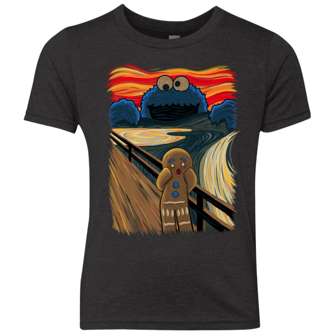 The Cookie Muncher Youth Triblend T-Shirt