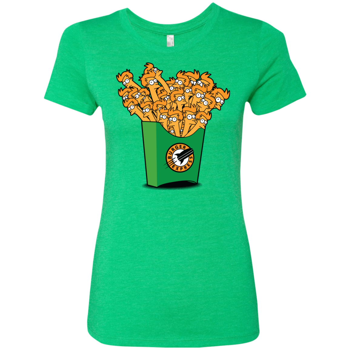 Box of Fries Women's Triblend T-Shirt