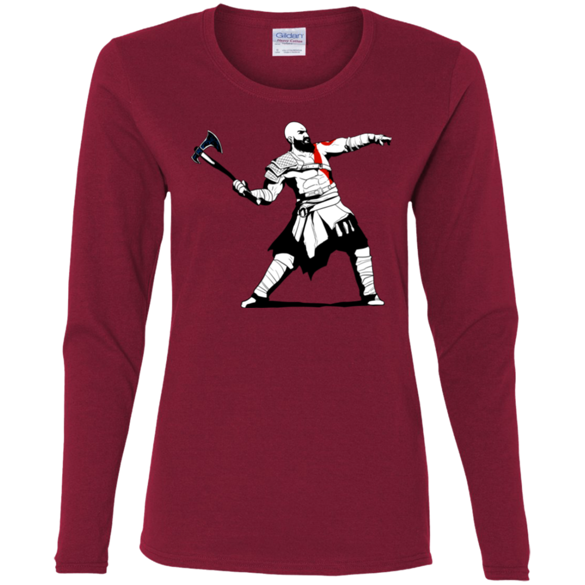 Kratos Banksy Women's Long Sleeve T-Shirt