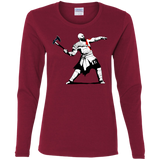 Kratos Banksy Women's Long Sleeve T-Shirt
